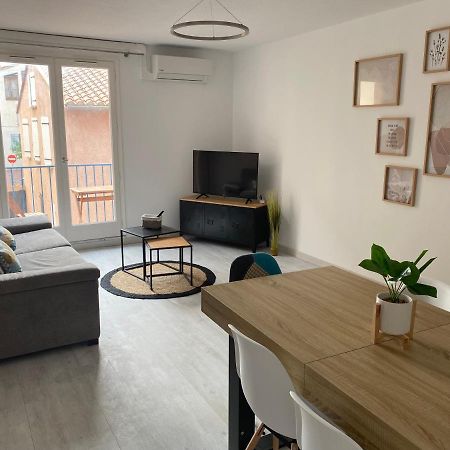 Superbe Appartement Climatise Avec Parking Prive Port Vendres Exteriör bild