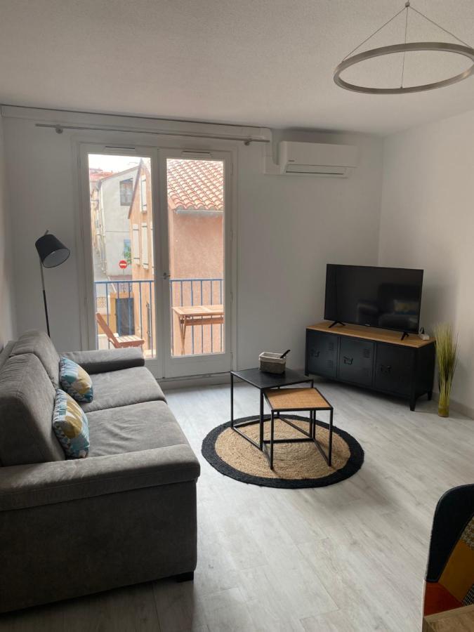 Superbe Appartement Climatise Avec Parking Prive Port Vendres Exteriör bild